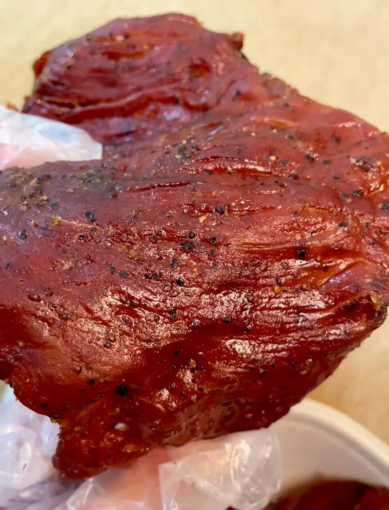 這個標簽特產豬肉脯巨好吃!誰懂啊!自家工廠生產的潮汕特產
